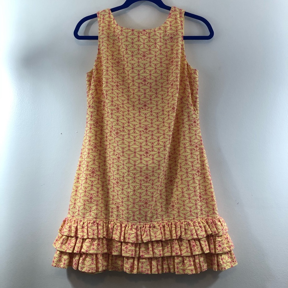 Lily Pulitzer Sleeveless Zip Back Summer Dress 4